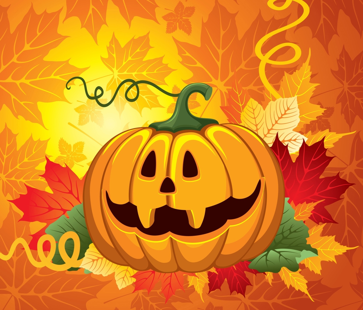 Laden Sie das Feiertage, Halloween, Blatt, Jack O' Laterne, Kürbislaterne-Bild kostenlos auf Ihren PC-Desktop herunter
