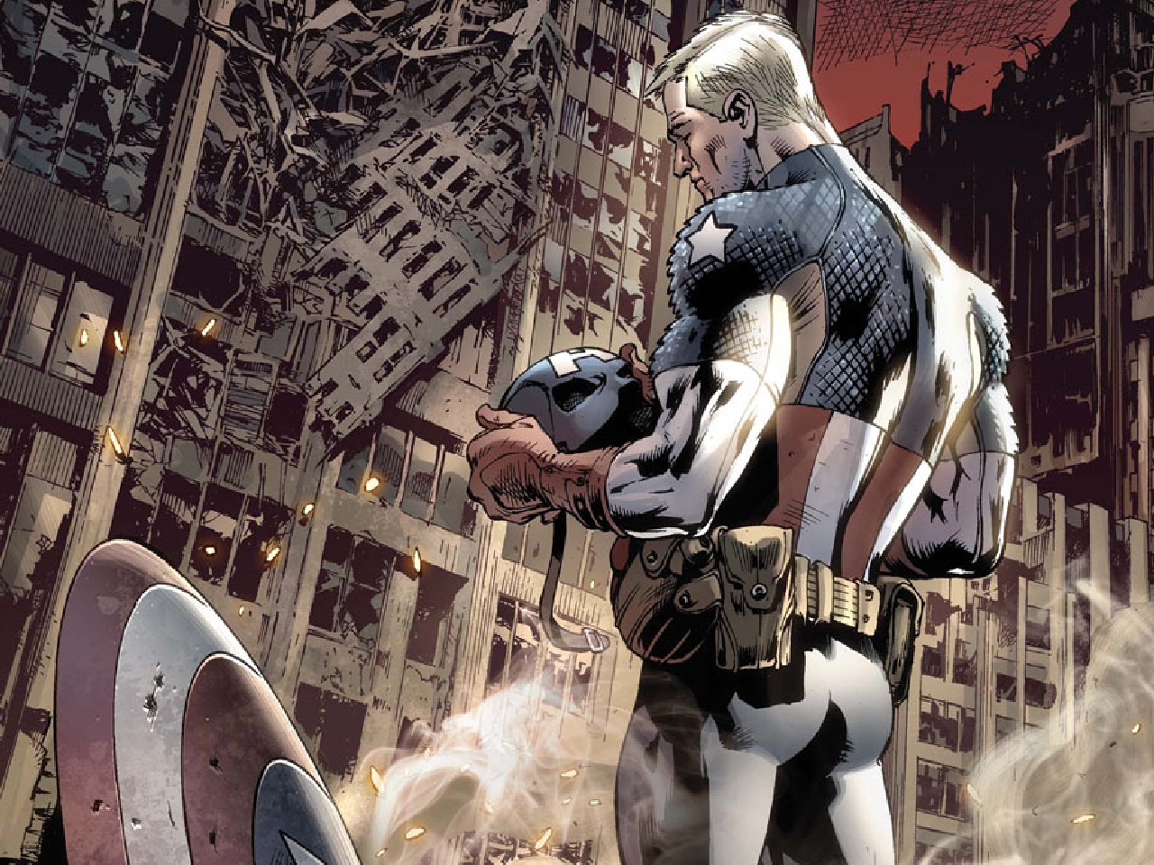 Free download wallpaper Captain America, Comics on your PC desktop