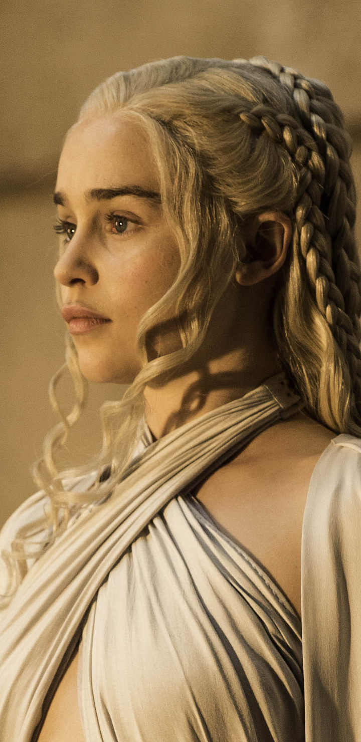 Download mobile wallpaper Game Of Thrones, Tv Show, Daenerys Targaryen, Emilia Clarke for free.