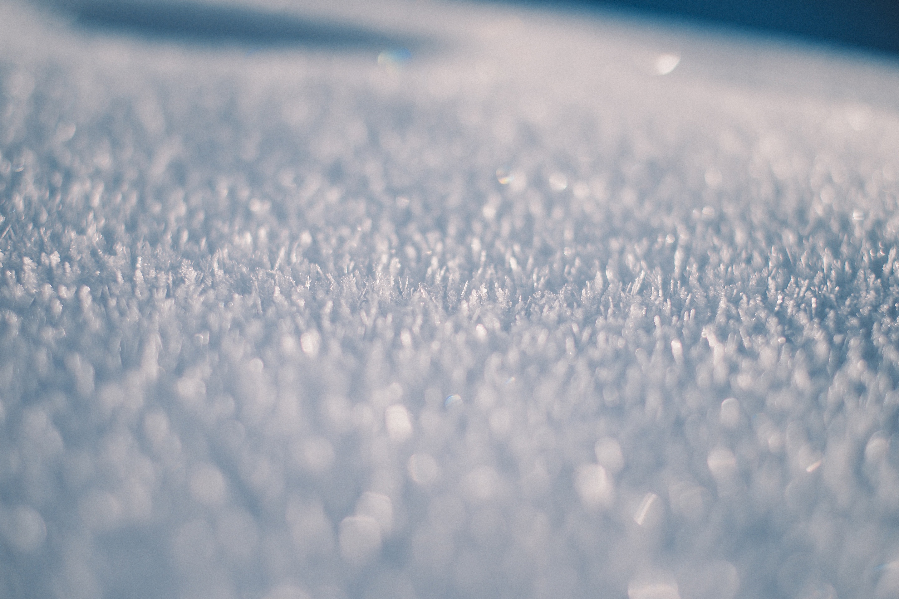 Download mobile wallpaper Ice, Snow, Texture, Blur, Close Up, Earth, Snowflake for free.