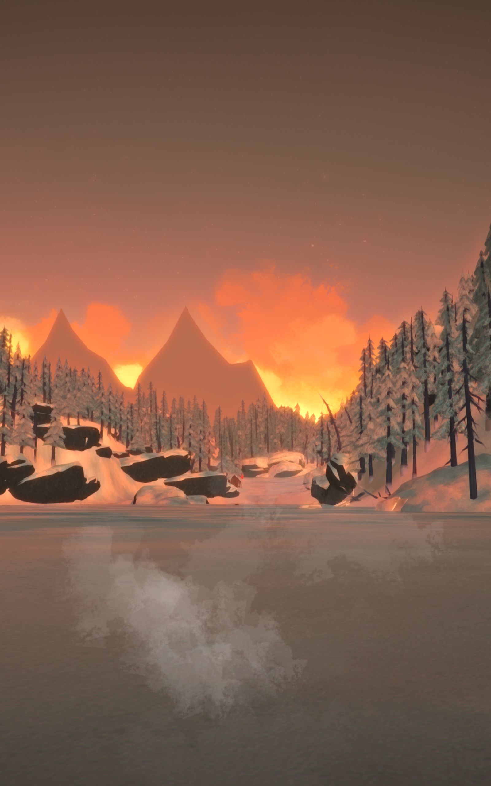 Download mobile wallpaper Sunset, Video Game, The Long Dark for free.