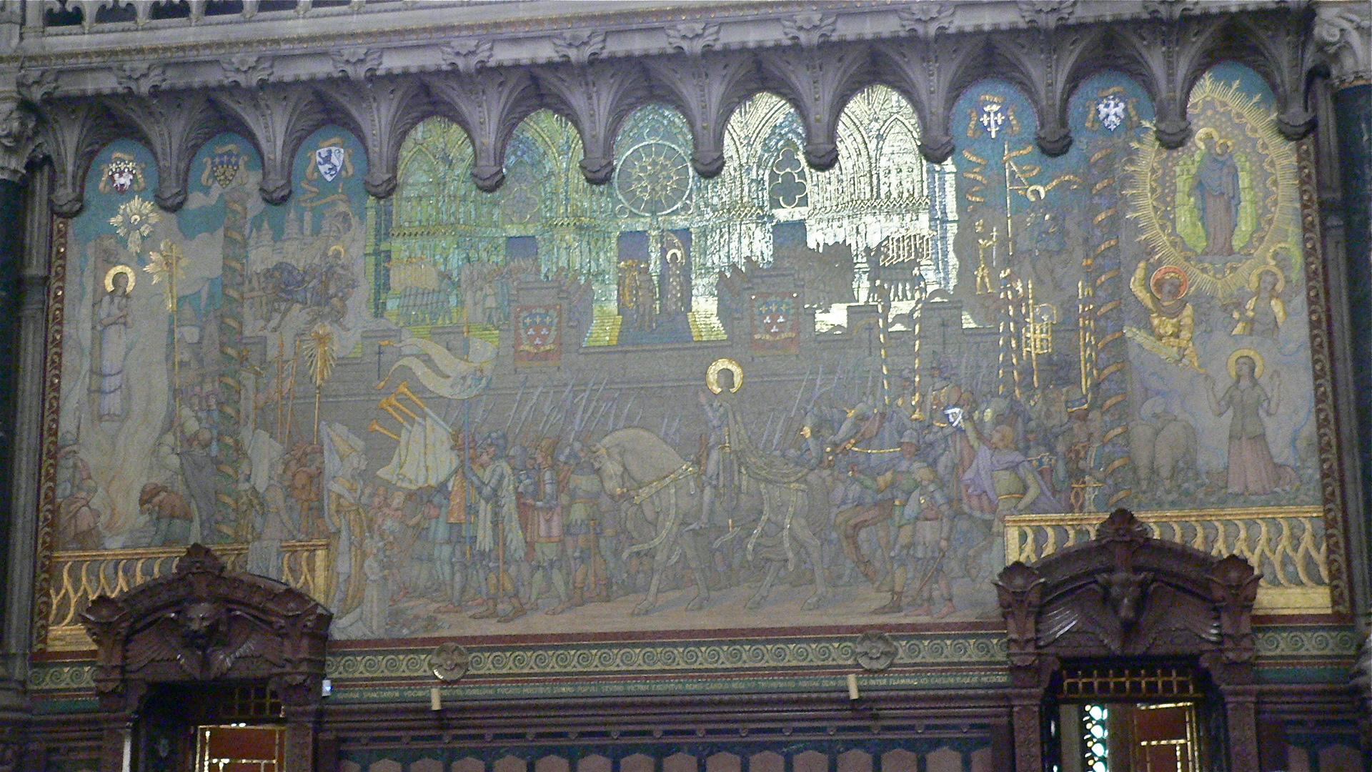Téléchargez des papiers peints mobile Basilique Notre Dame De Fourvière, Basiliques, Religieux gratuitement.