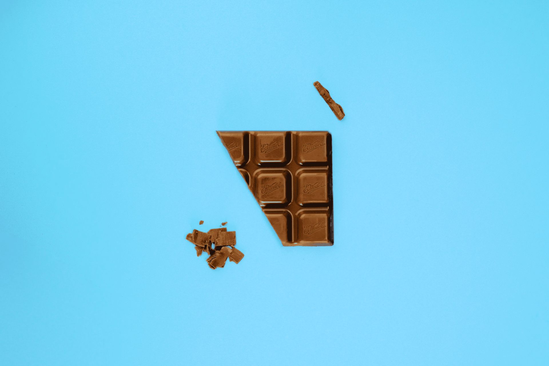 Download mobile wallpaper Food, Chocolate, Minimalist for free.