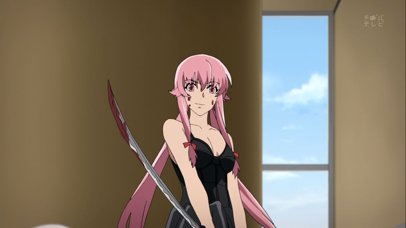 Download mobile wallpaper Anime, Yuno Gasai, Mirai Nikki for free.