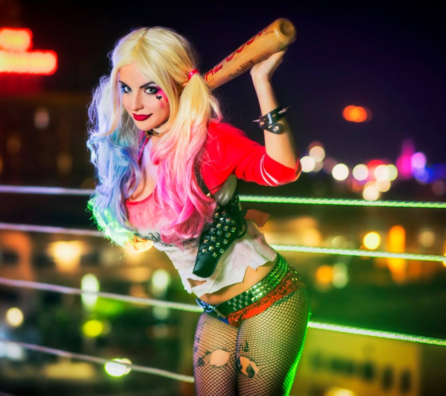 Free download wallpaper Women, Harley Quinn, Cosplay, Suicide Squad on your PC desktop