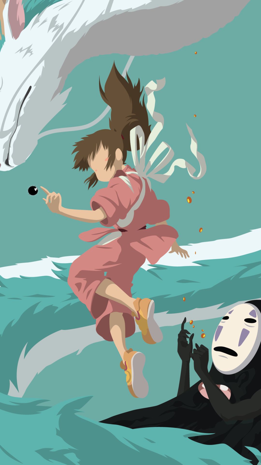 Téléchargez des papiers peints mobile Animé, Chihiro (Le Voyage De Chihiro), Le Voyage De Chihiro gratuitement.