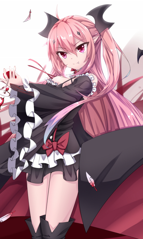 anime, seraph of the end, krul tepes Phone Background