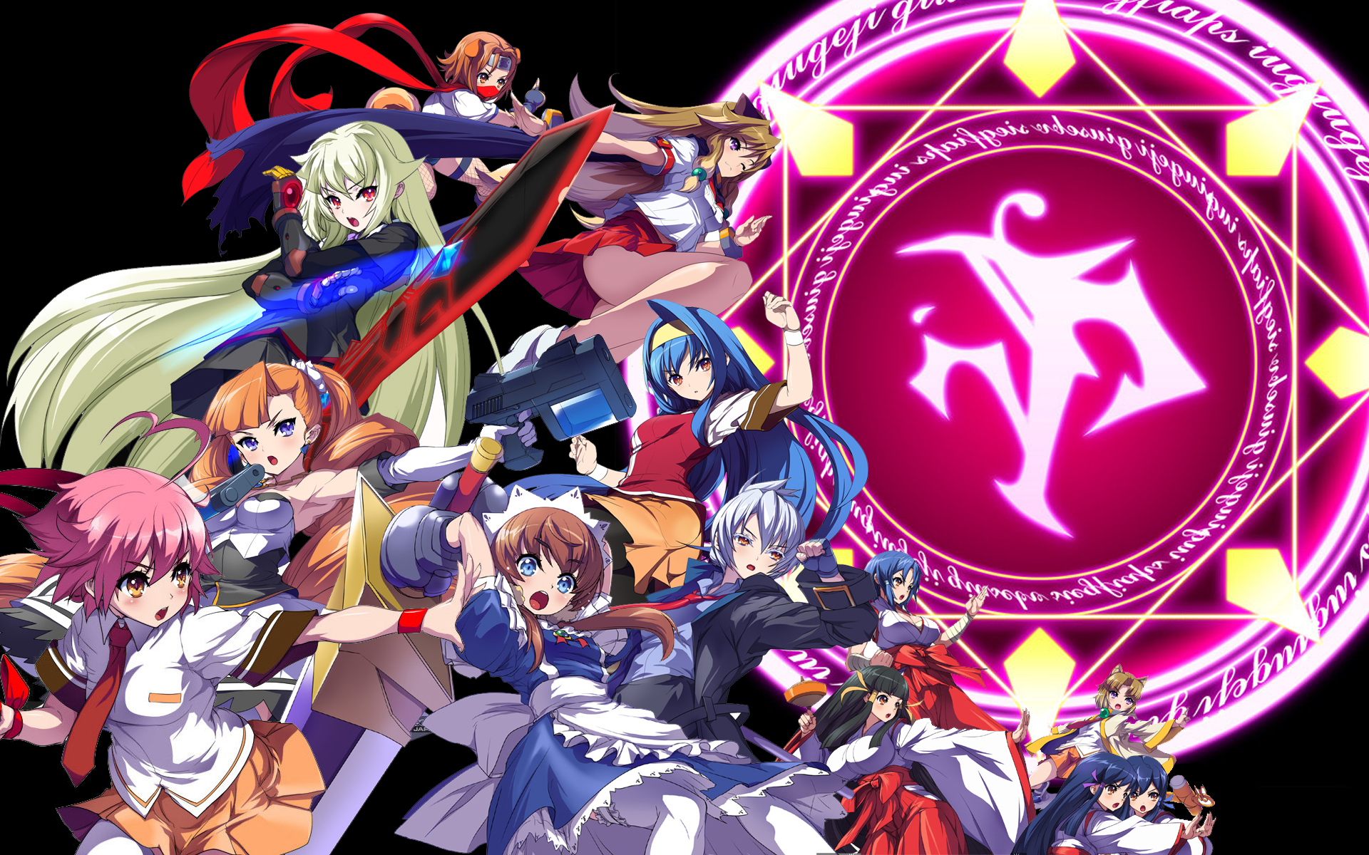 Melhores papéis de parede de Arcana Heart para tela do telefone