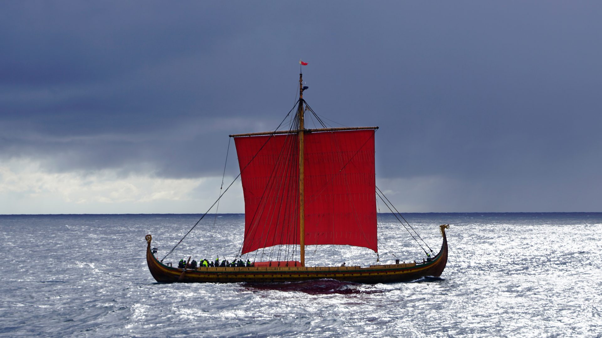 viking ship, vehicles, ocean, sailing, ship, viking