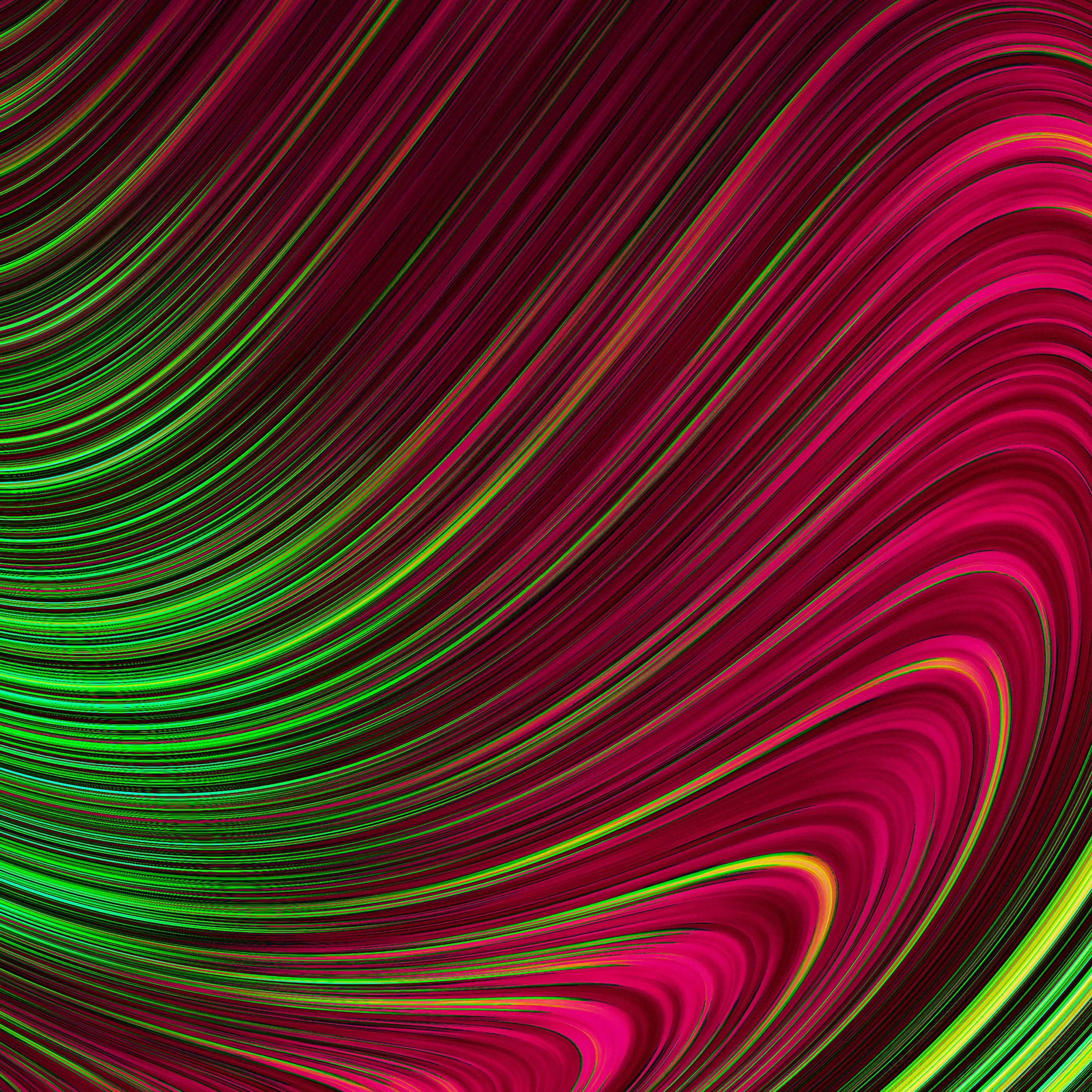 Free download wallpaper Wavy, Streaks, Bright, Lines, Motley, Stripes, Multicolored, Texture, Textures on your PC desktop
