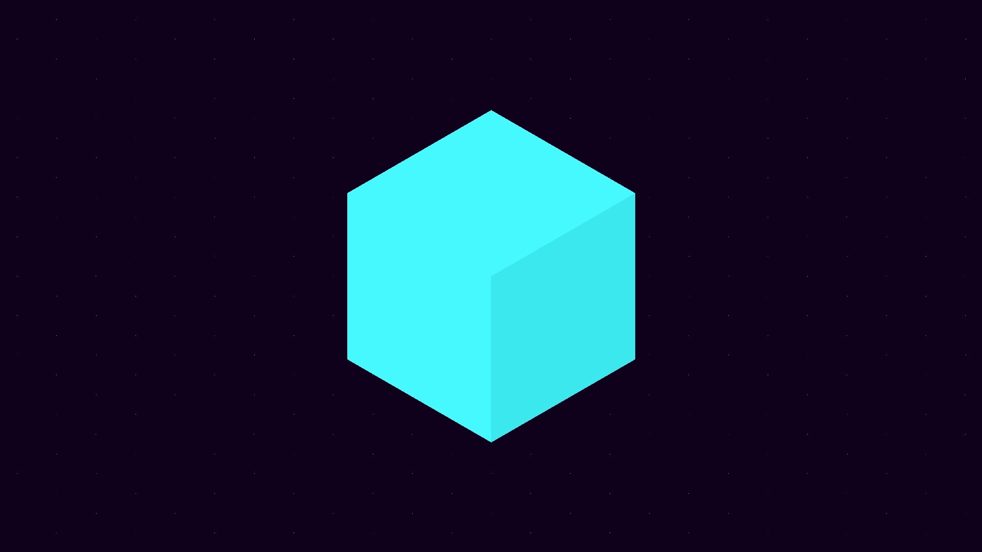 video game, fez, 3d, blue, cube, minimalist