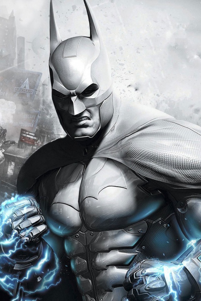 Скачати мобільні шпалери Бетмен, Відеогра, Супергерой, Batman: Аркхем Сіті безкоштовно.