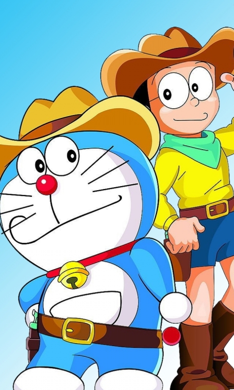 Téléchargez des papiers peints mobile Animé, Doraemon gratuitement.