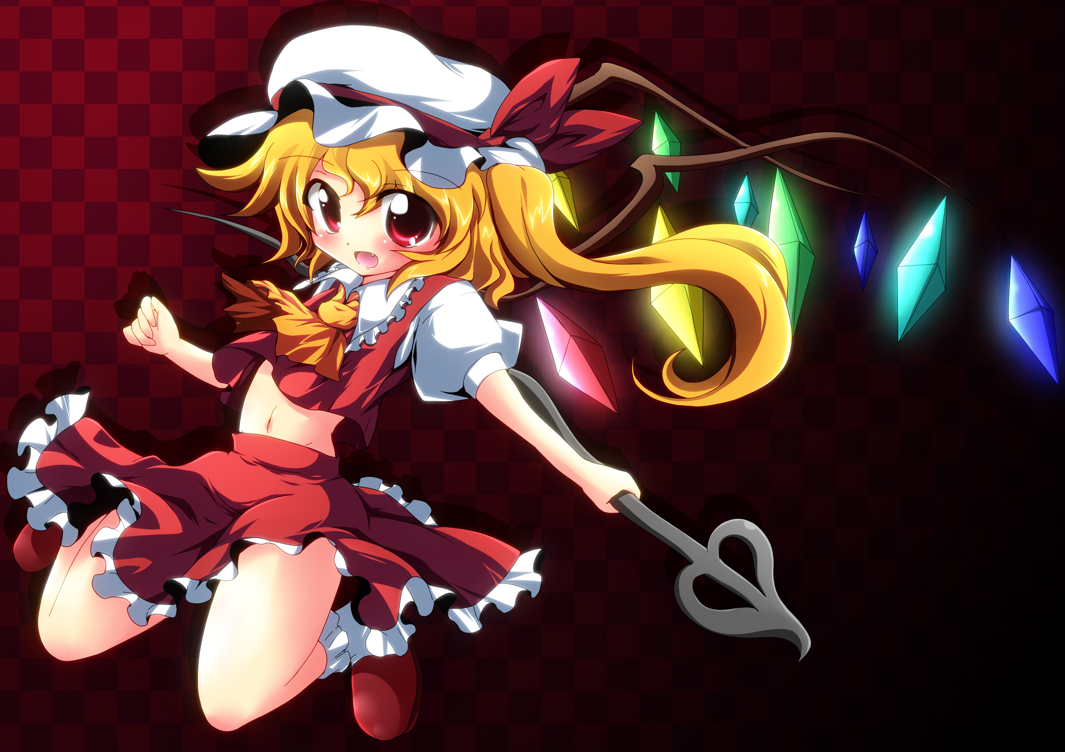 Baixe gratuitamente a imagem Anime, Flandre Escarlate, Touhou na área de trabalho do seu PC