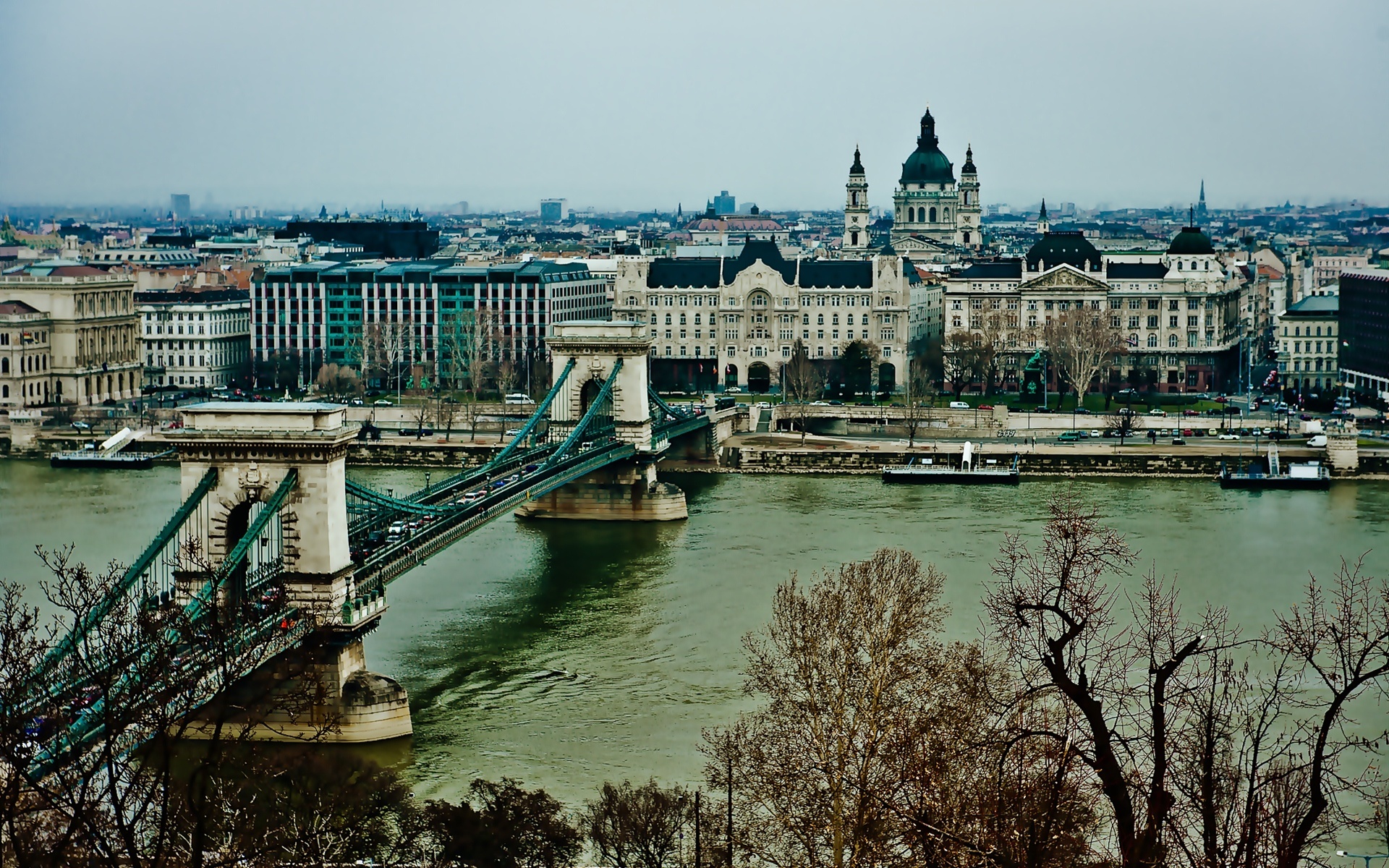 292678 скачать обои сделано человеком, цепной мост, будапешт, венгрия, мосты - заставки и картинки бесплатно