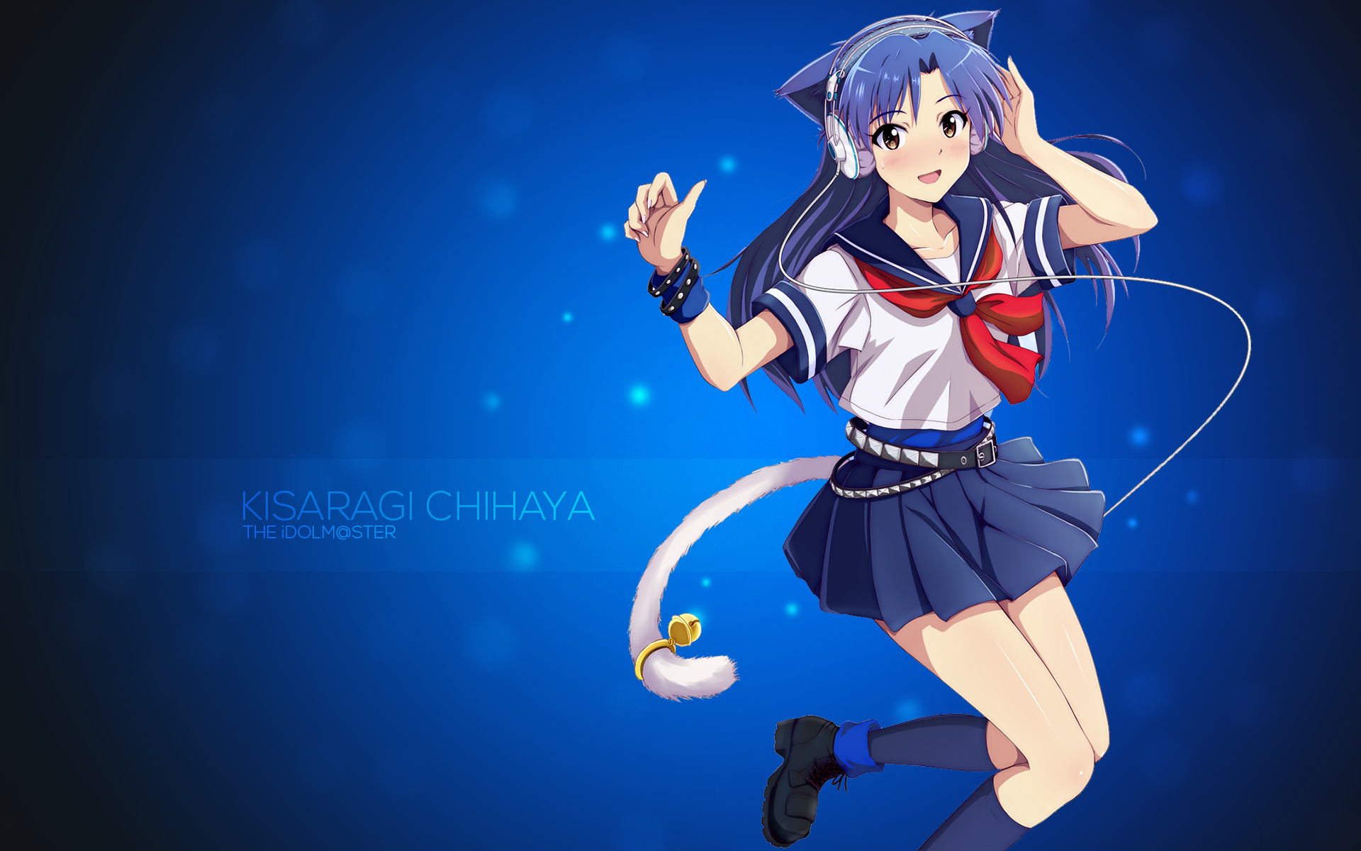 Laden Sie das Animes, Chihaya Kisaragi, The Idolm@ster-Bild kostenlos auf Ihren PC-Desktop herunter