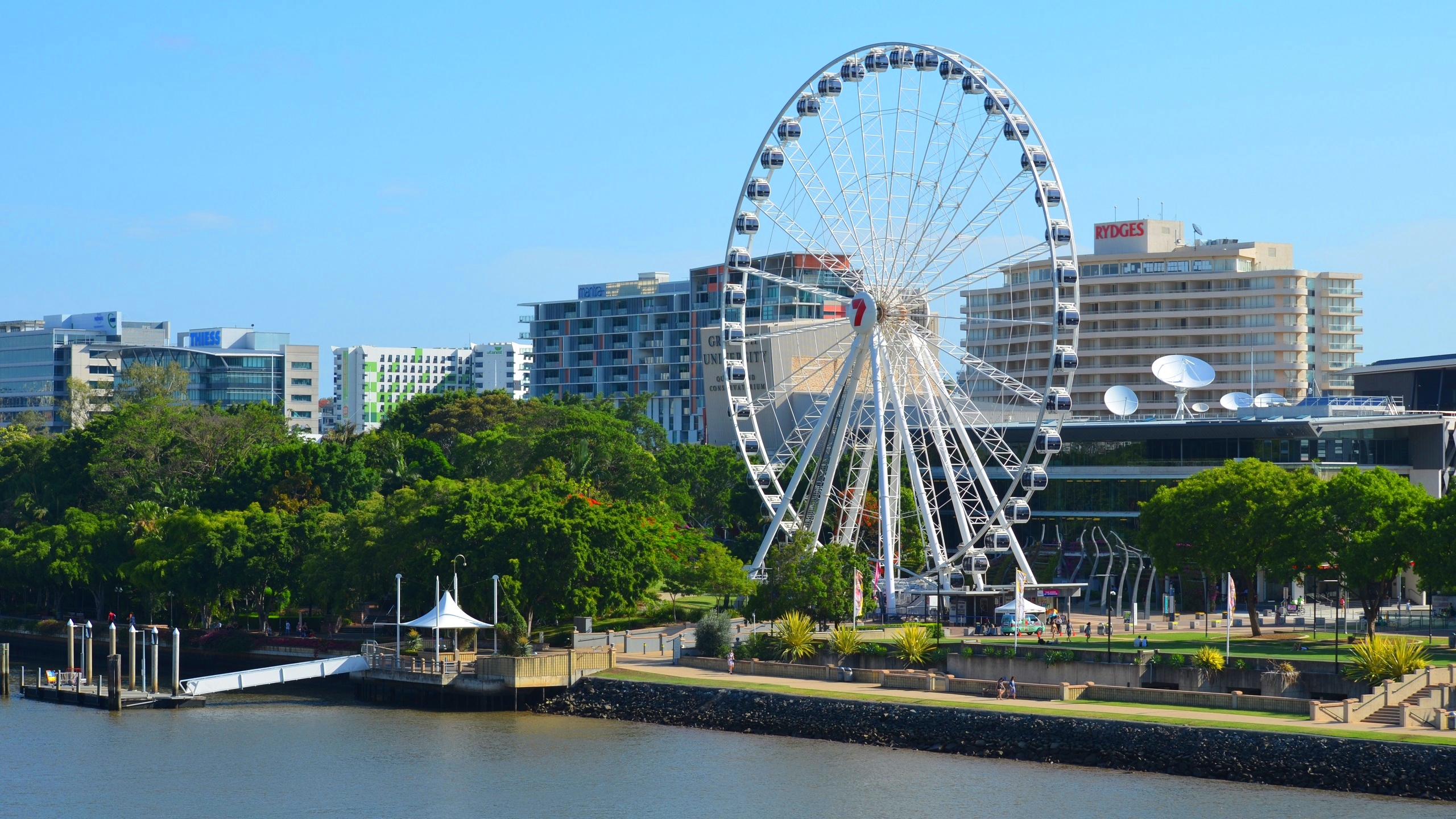 Die besten Rad Von Brisbane-Hintergründe für den Telefonbildschirm