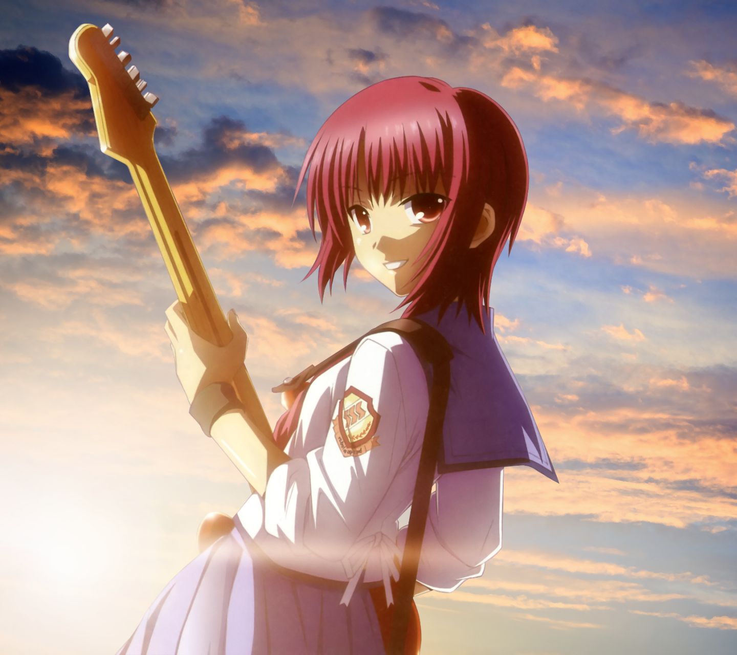 Laden Sie das Animes, Angel Beats!, Masami Iwasawa-Bild kostenlos auf Ihren PC-Desktop herunter