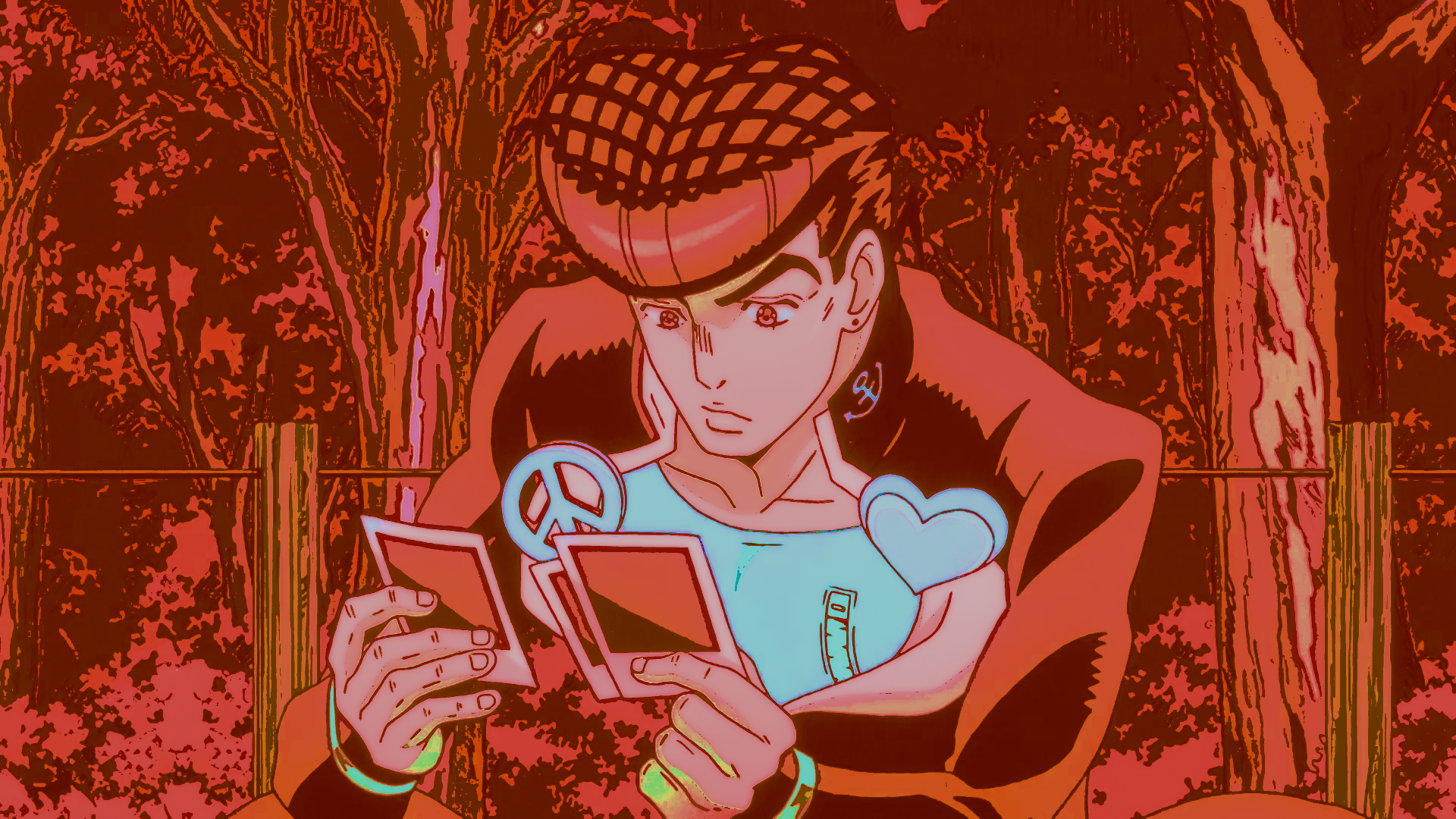 Handy-Wallpaper Animes, Jojo No Kimyō Na Bōken, Josuke Higashikata kostenlos herunterladen.