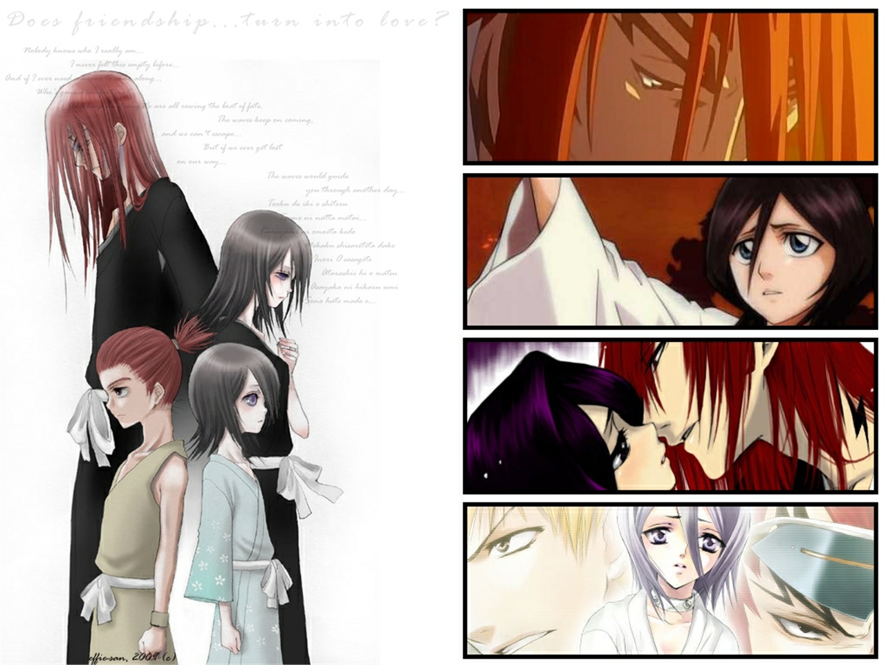 Baixe gratuitamente a imagem Anime, Alvejante, Rukia Kuchiki, Renji Abarai na área de trabalho do seu PC