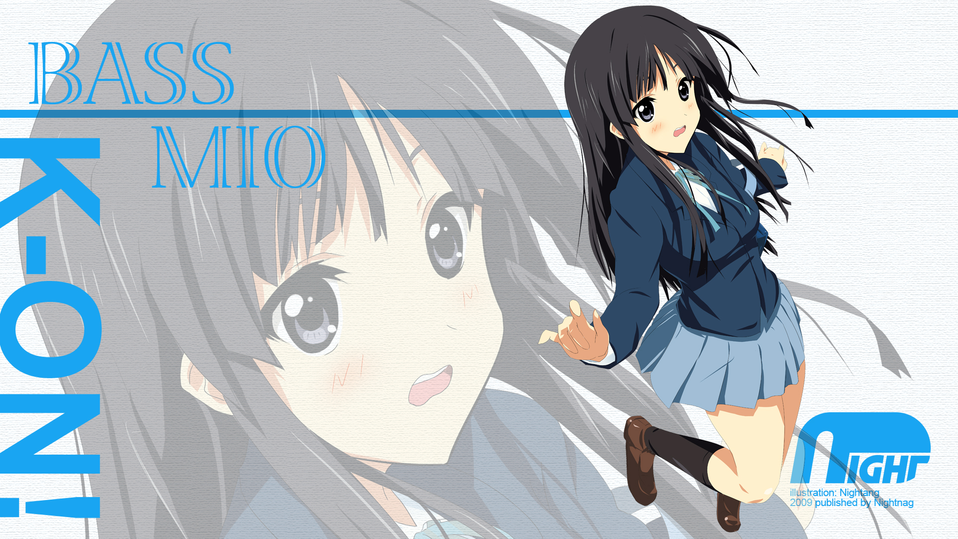 Handy-Wallpaper Animes, Mio Akiyama, K On! kostenlos herunterladen.