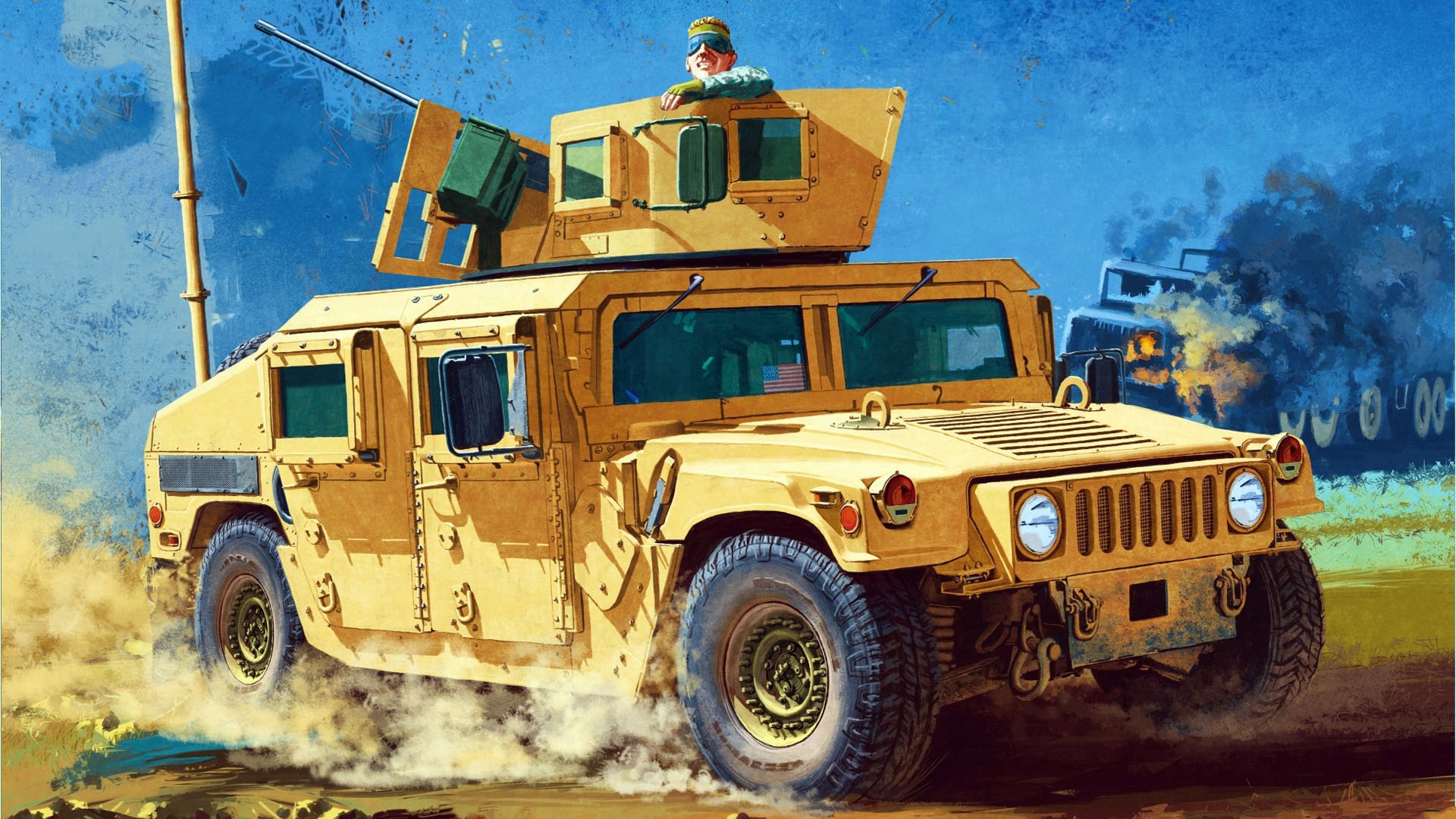 Free download wallpaper Military, Vehicle, M1151, Military Vehicles on your PC desktop