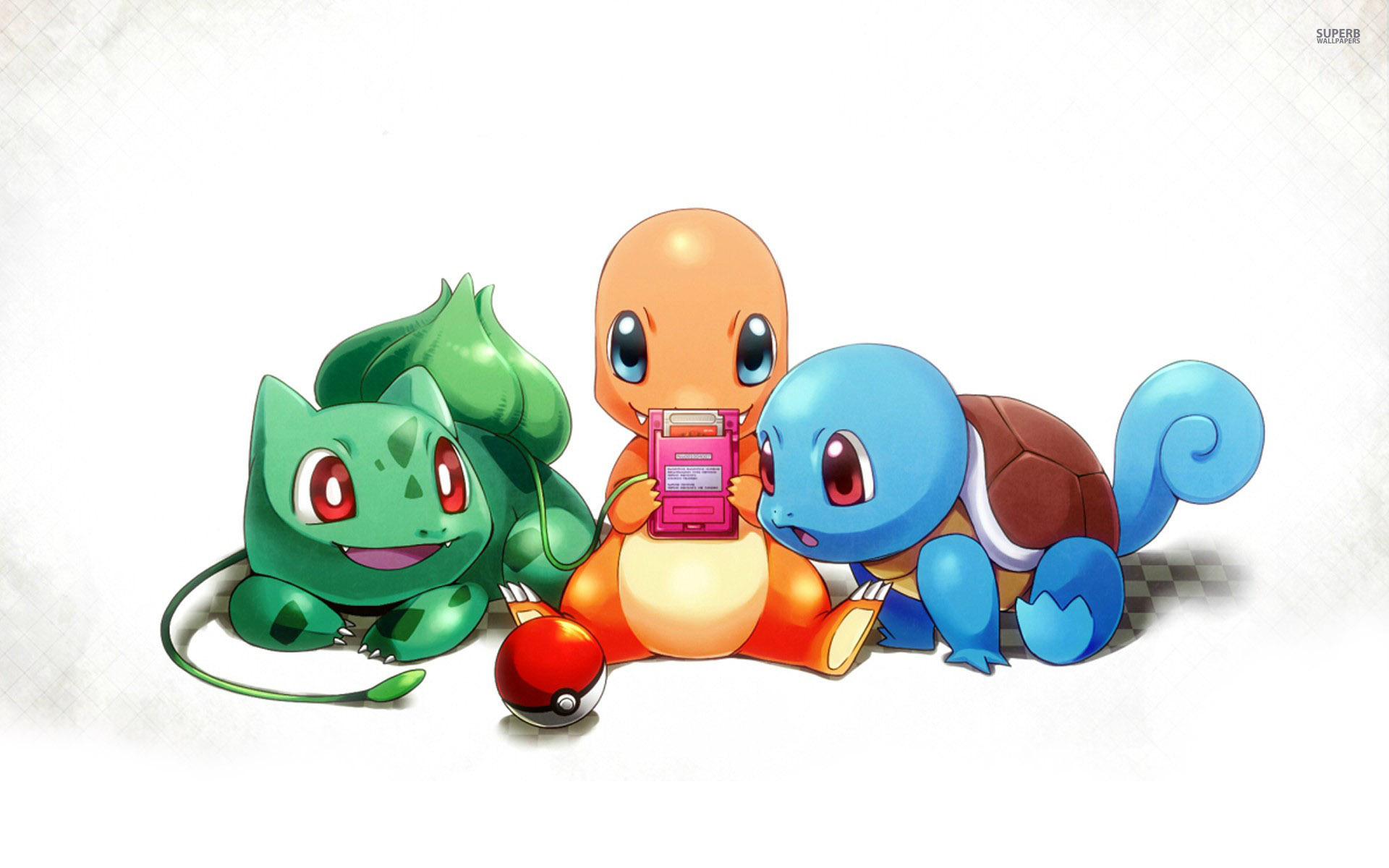Baixar papel de parede para celular de Anime, Pokémon, Bulbasaur (Pokémon), Charmander (Pokémon), Squirtle (Pokémon) gratuito.