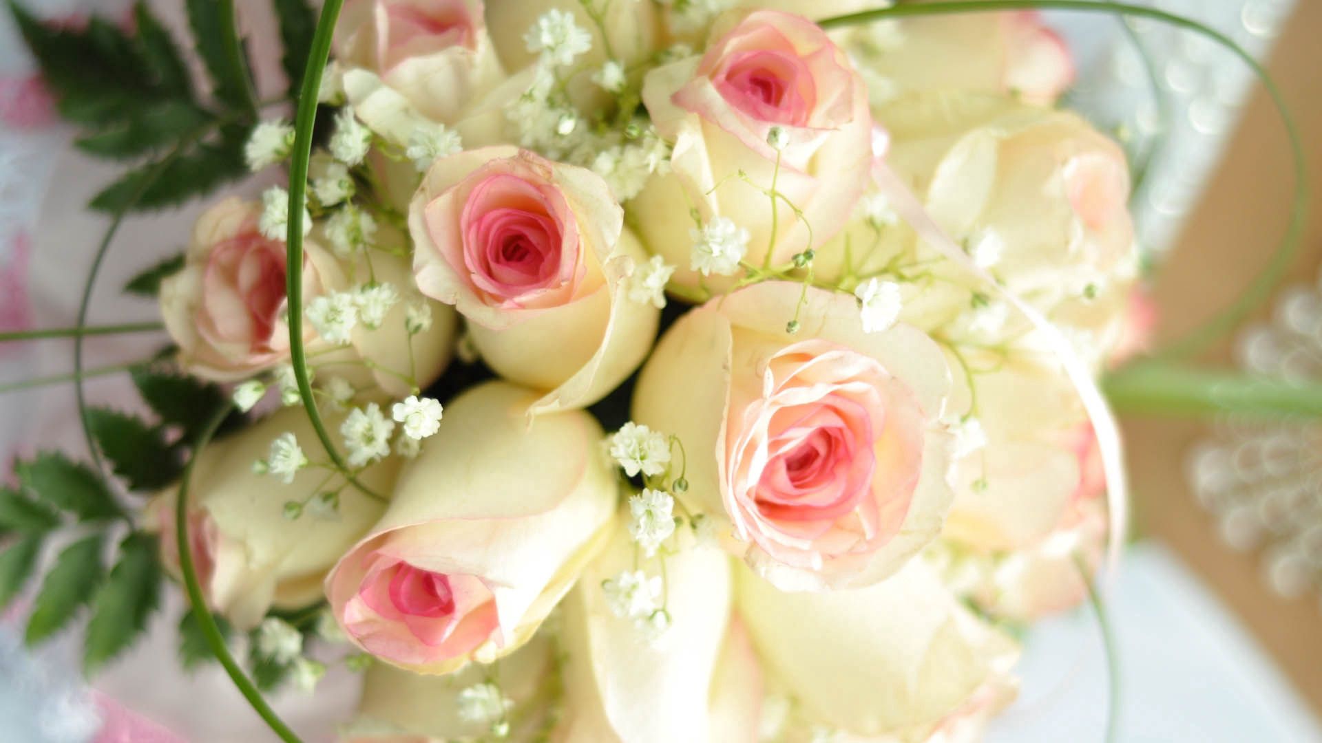 Download mobile wallpaper Beautiful, Bouquet, Decoration, Flowers, Roses for free.