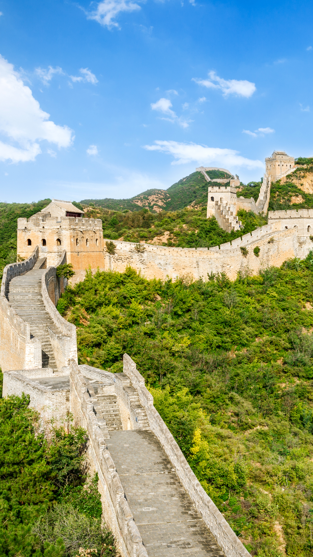 無料モバイル壁紙風景, モニュメント, 万里の長城, 中国, 記念碑, マンメイドをダウンロードします。