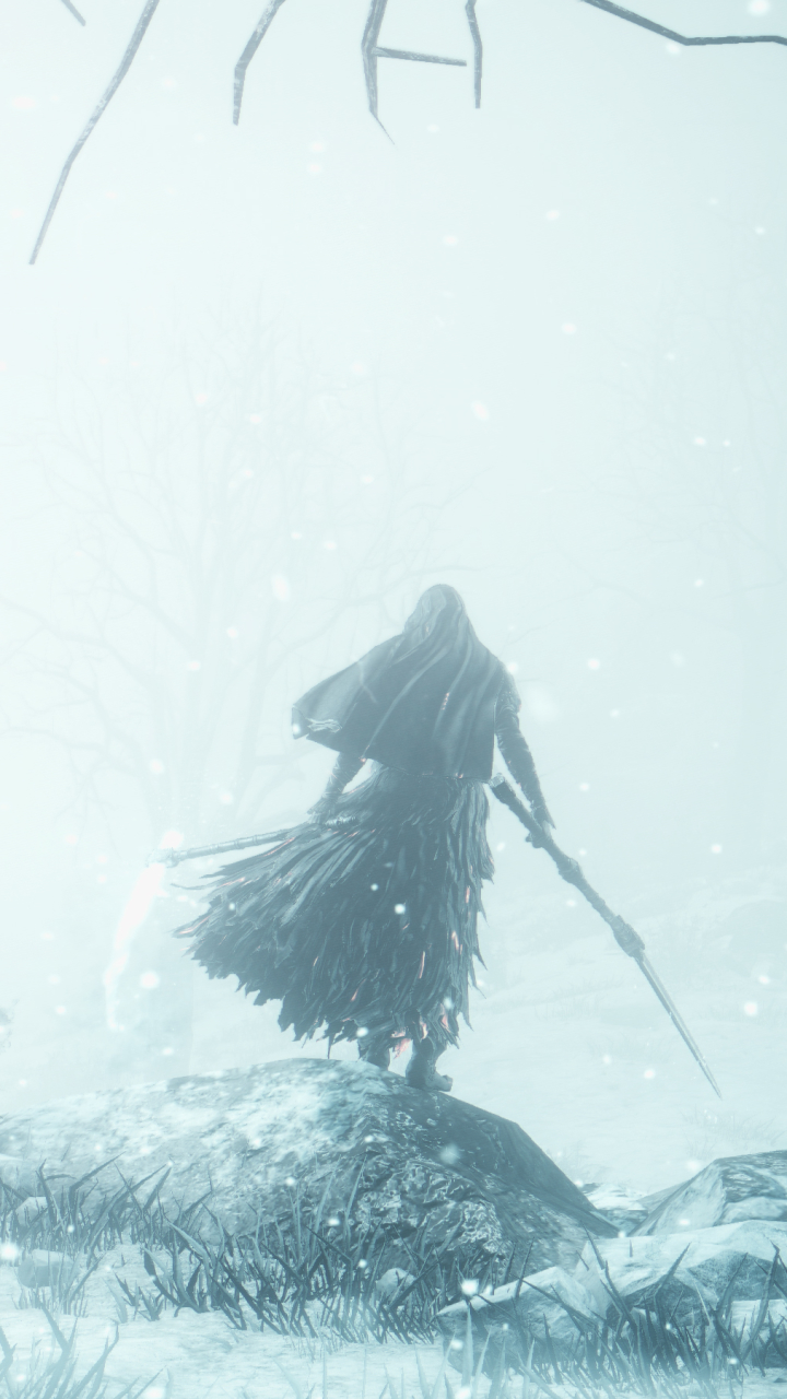 Descarga gratuita de fondo de pantalla para móvil de Invierno, Nieve, Videojuego, Dark Souls, Dark Souls Iii.