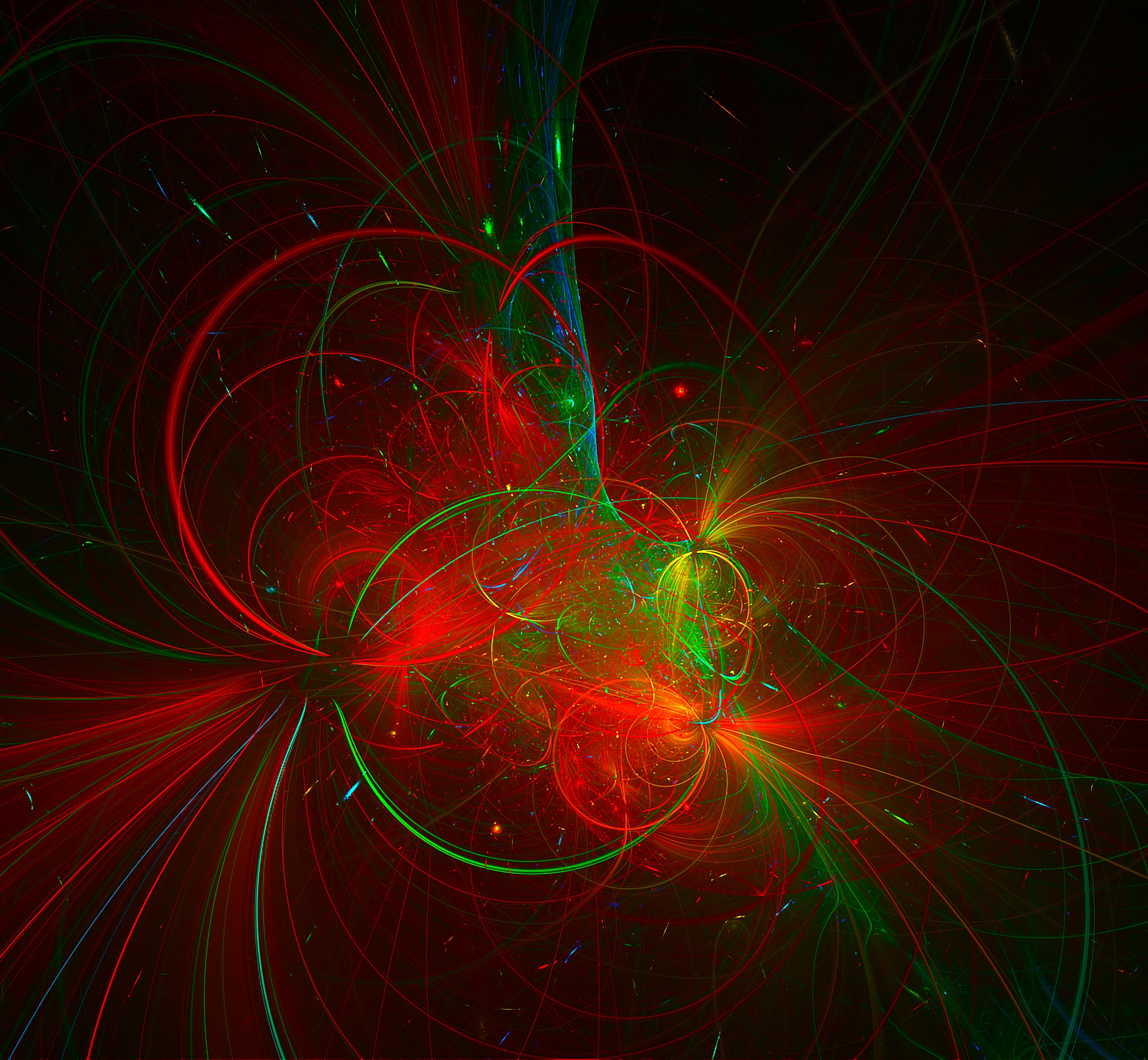 Download mobile wallpaper Glare, Motley, Multicolored, Fractal, Lines, Abstract for free.