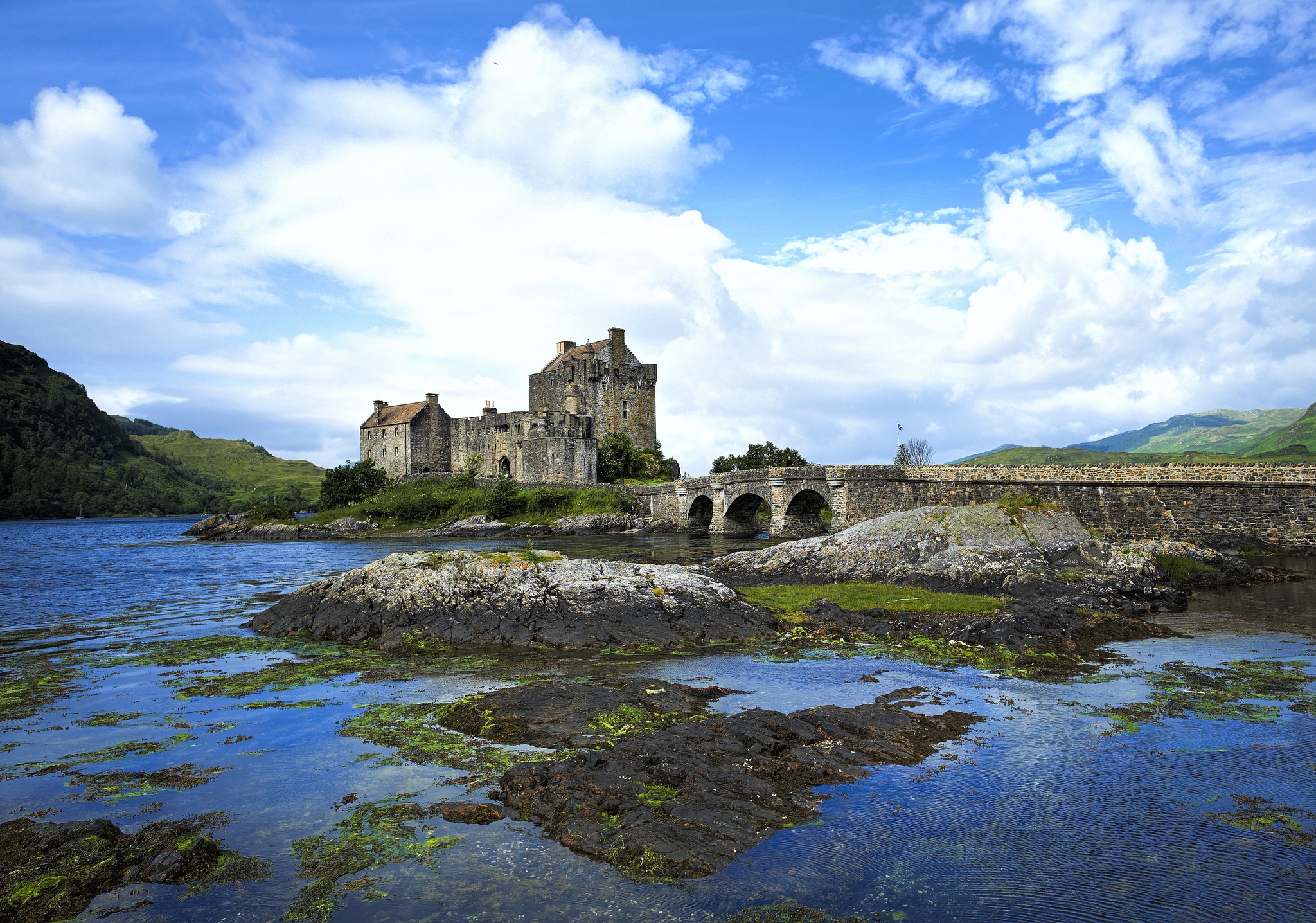 412091 baixar imagens feito pelo homem, castelo de eilean donan, castelo, escócia, castelos - papéis de parede e protetores de tela gratuitamente