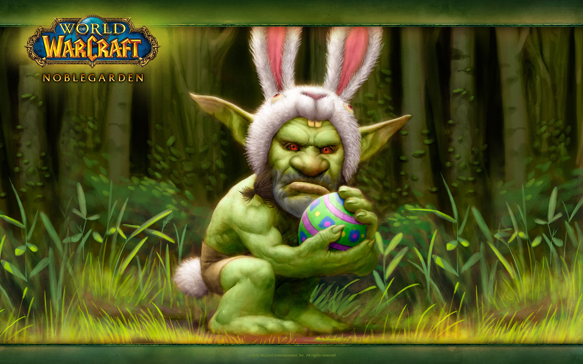 Скачать картинку Праздничные, Мир Warcraft, Пасхальный в телефон бесплатно.