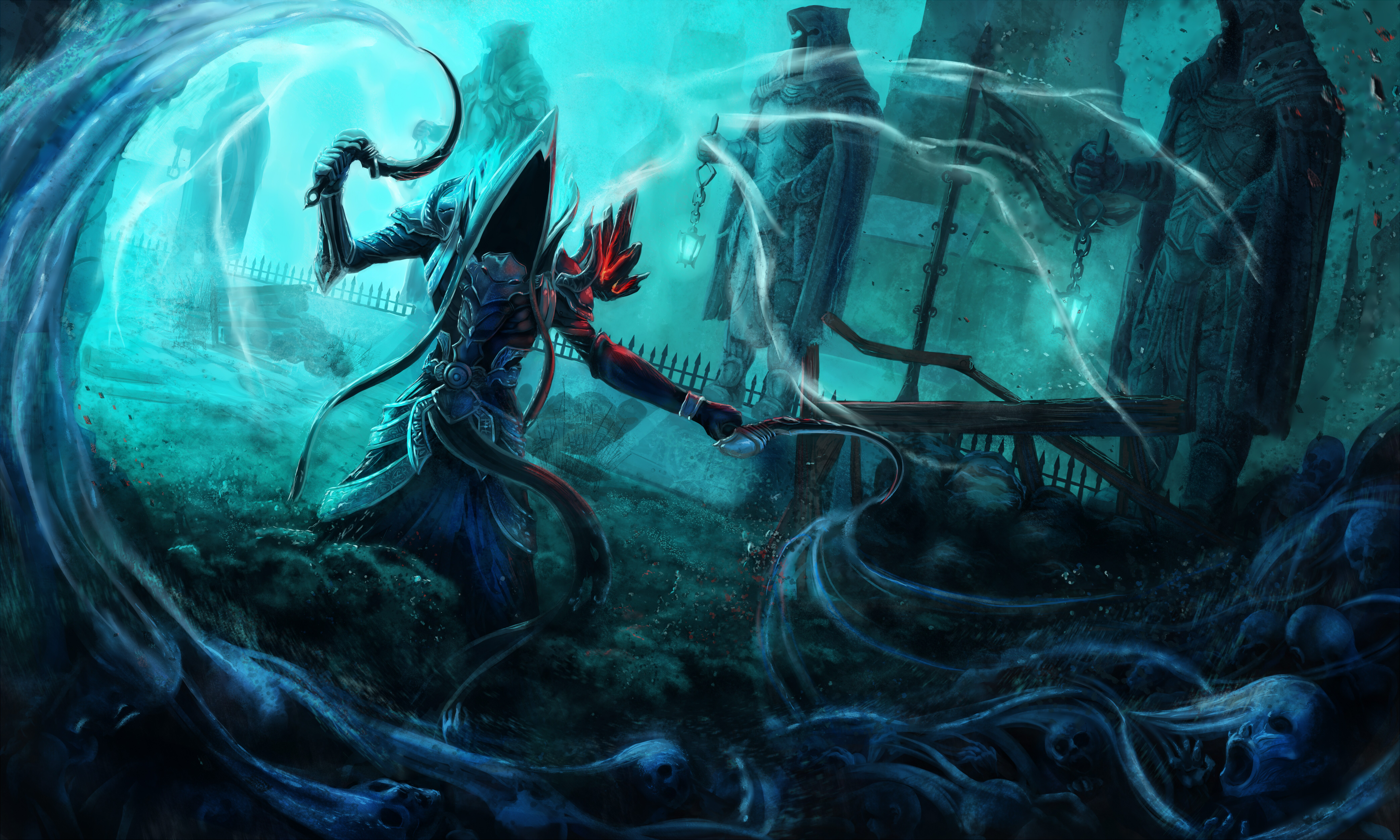 video game, diablo iii: reaper of souls, malthael (diablo iii), diablo HD wallpaper