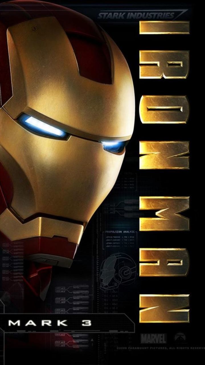 Download mobile wallpaper Iron Man, Movie for free.