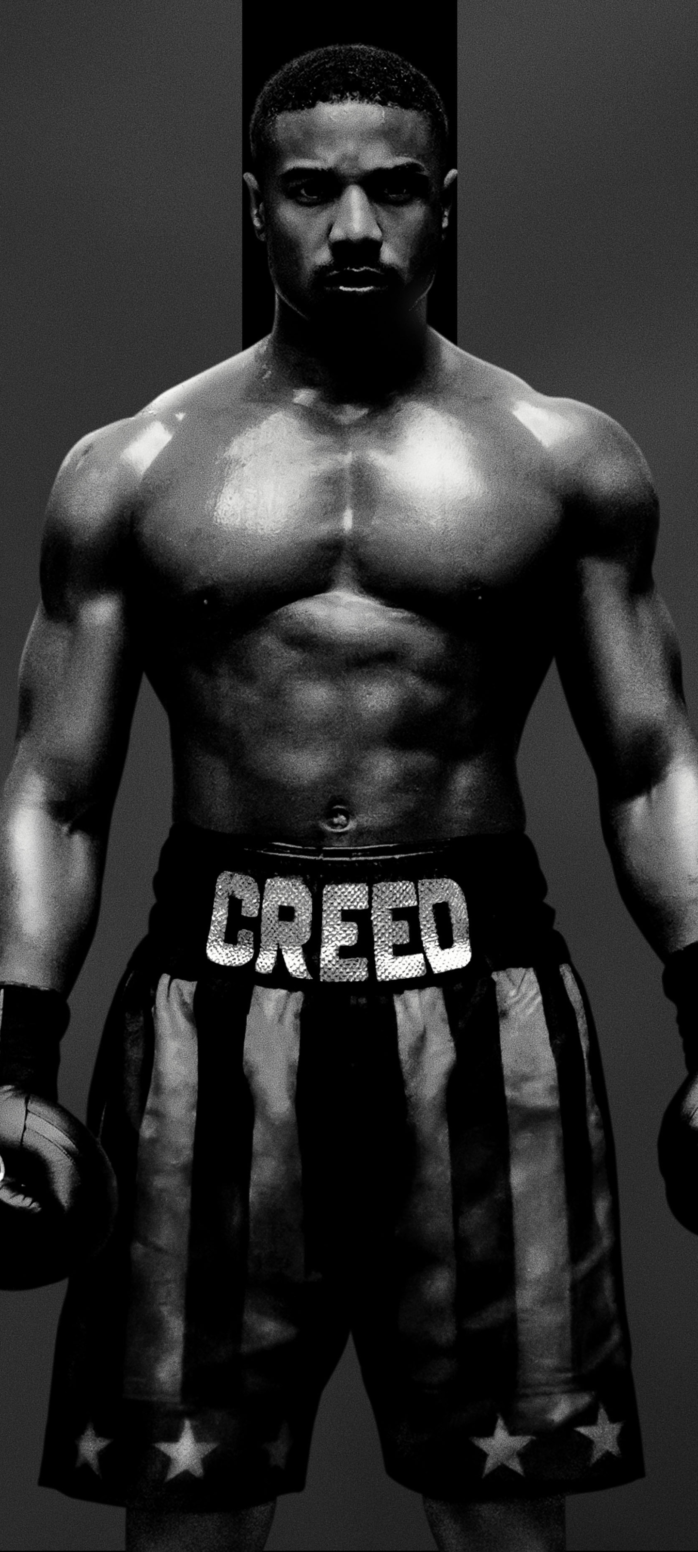 Handy-Wallpaper Boxer, Filme, Michael B Jordan, Adonis Glaubensbekenntnis, Creed Ii: Rocky's Legacy kostenlos herunterladen.