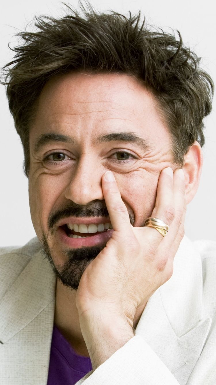 Handy-Wallpaper Robert Downey Jr, Berühmtheiten kostenlos herunterladen.