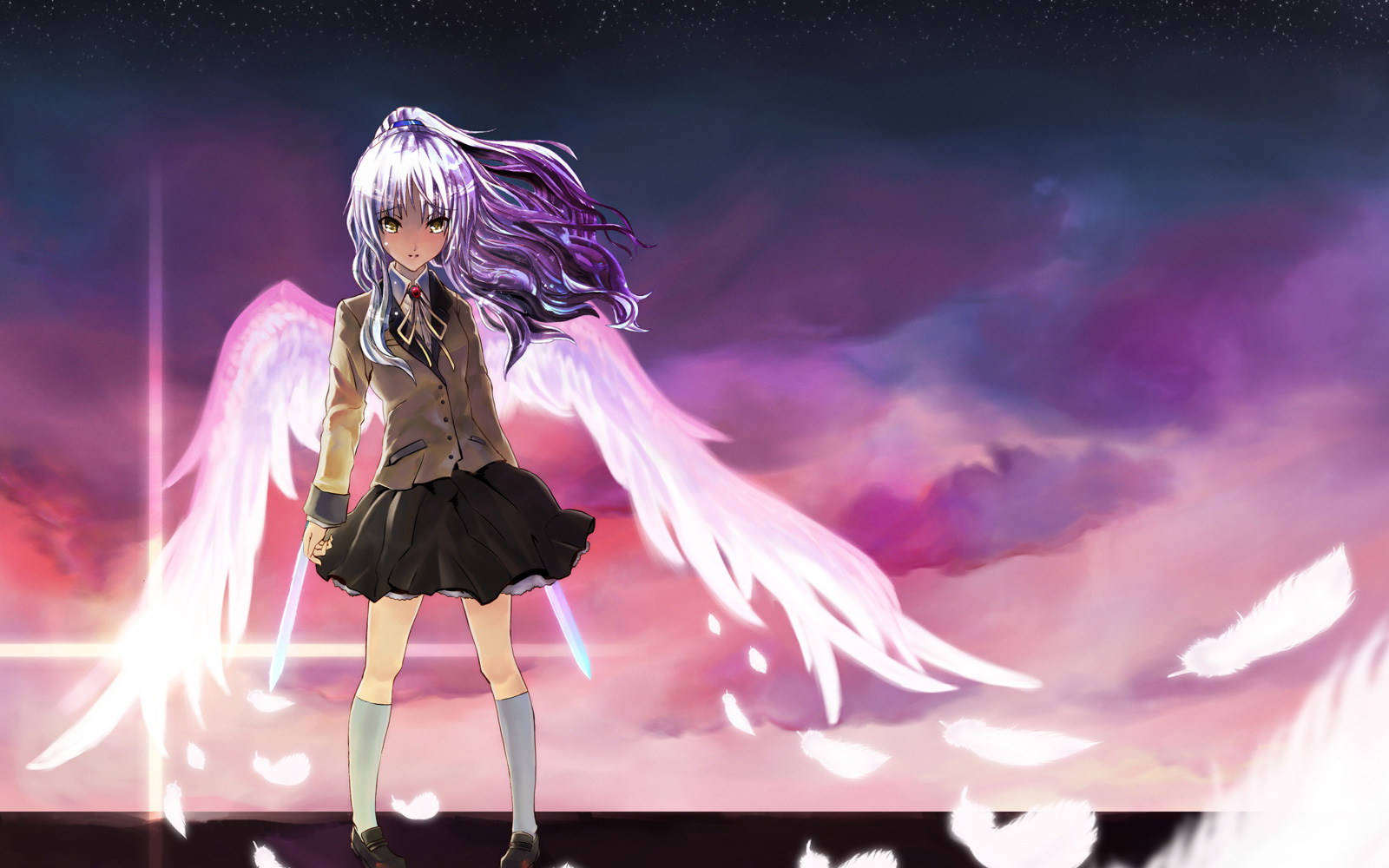 Descarga gratuita de fondo de pantalla para móvil de Animado, Angel Beats!, Kanade Tachibana.