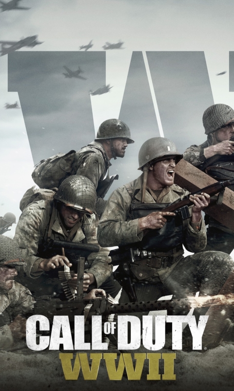 Скачать картинку Солдаты, Солдат, Call Of Duty, Видеоигры, Служебный Долг: Вторая Мировая Война в телефон бесплатно.