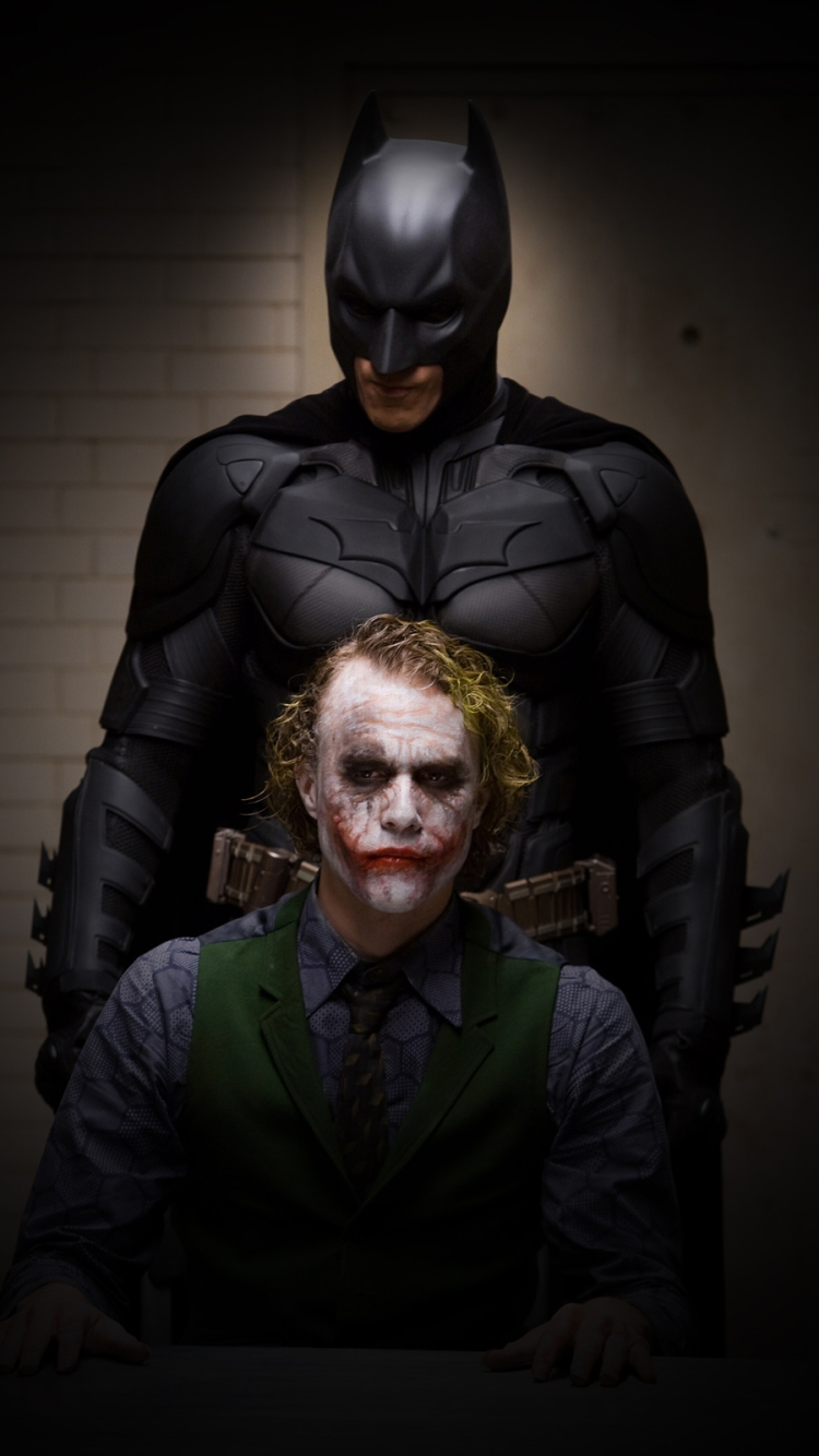 Handy-Wallpaper Batman, Filme, The Dark Knight kostenlos herunterladen.