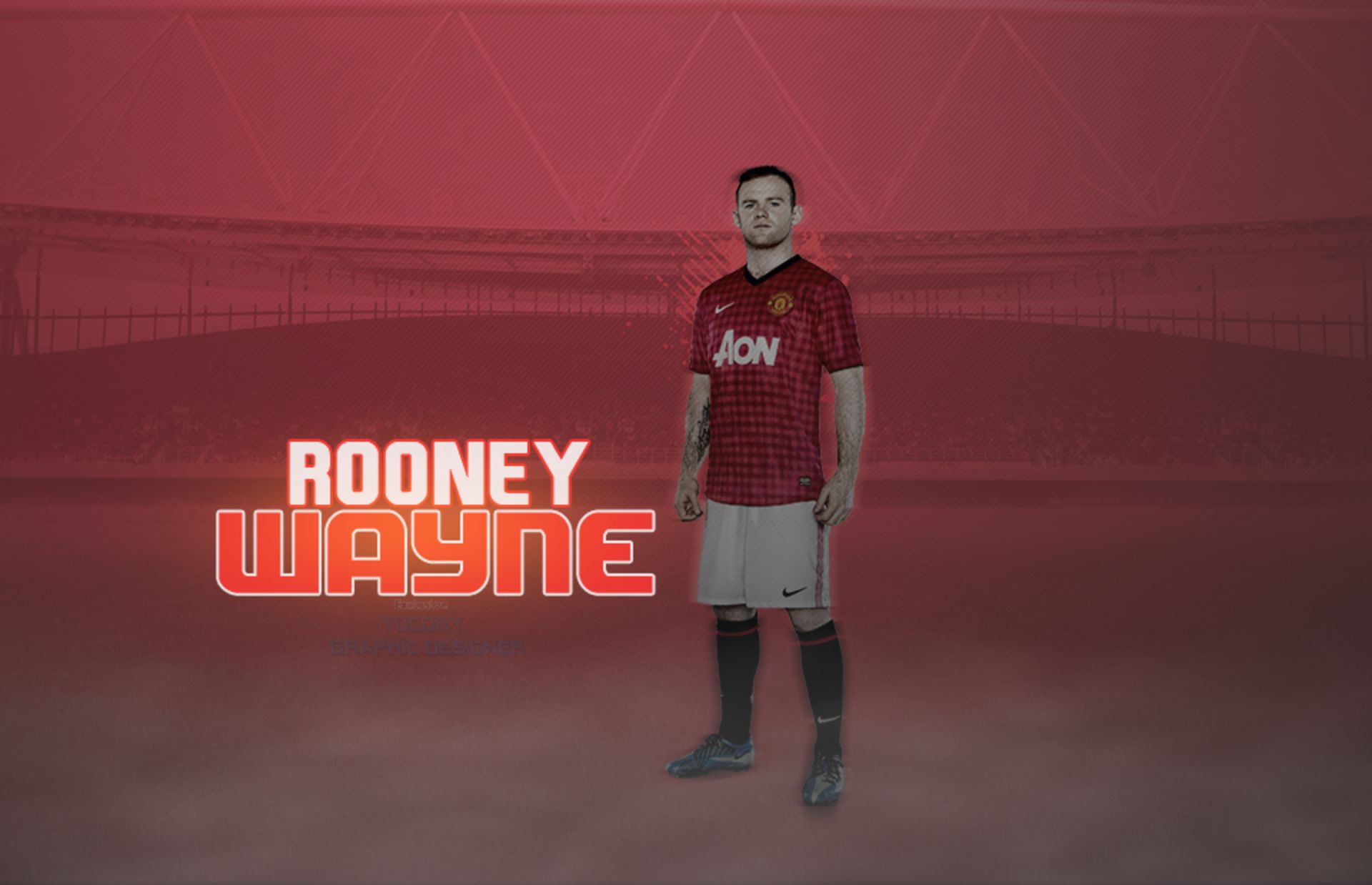Wayne Rooney  4K Wallpaper