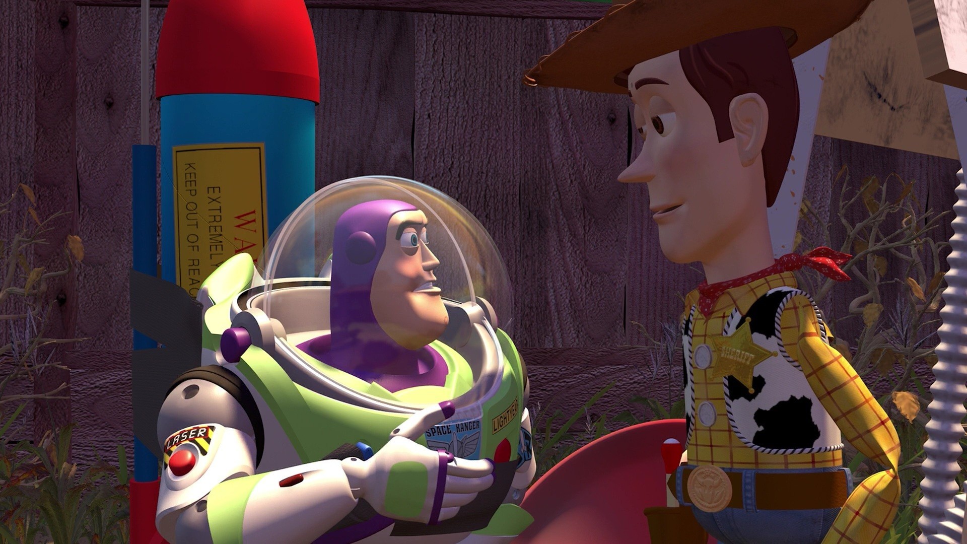 Téléchargez des papiers peints mobile Toy Story, Film, Buzz L'éclair, Woody (Histoire De Jouets) gratuitement.