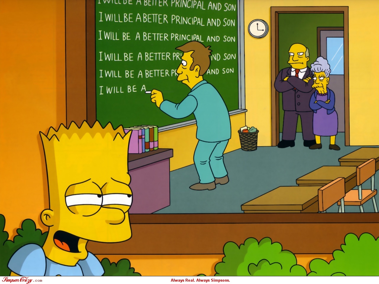 Descarga gratuita de fondo de pantalla para móvil de Series De Televisión, Los Simpsons, Seymour Desollador.
