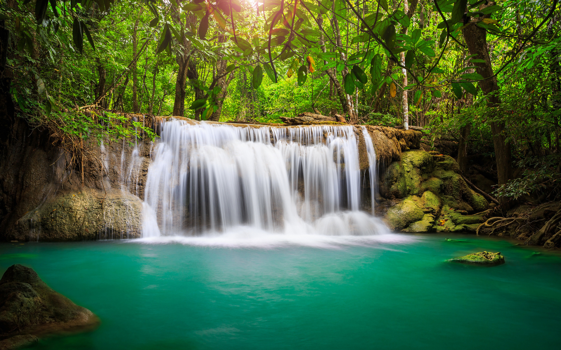 Handy-Wallpaper Wasserfall, Erde/natur kostenlos herunterladen.