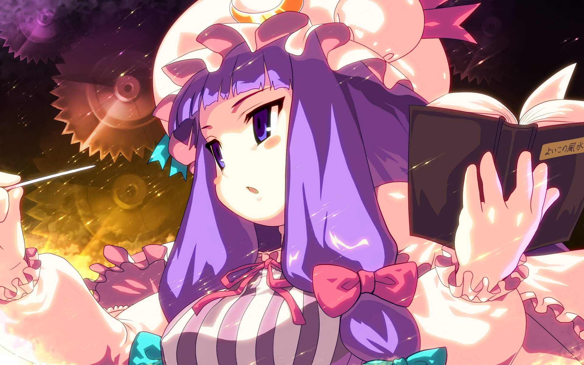Download mobile wallpaper Anime, Touhou, Patchouli Knowledge for free.