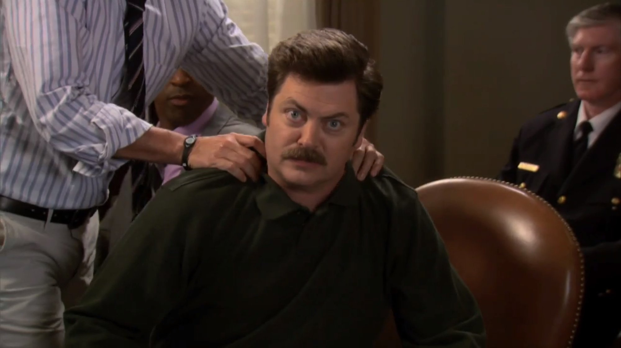 tv show, parks and recreation, ron swanson