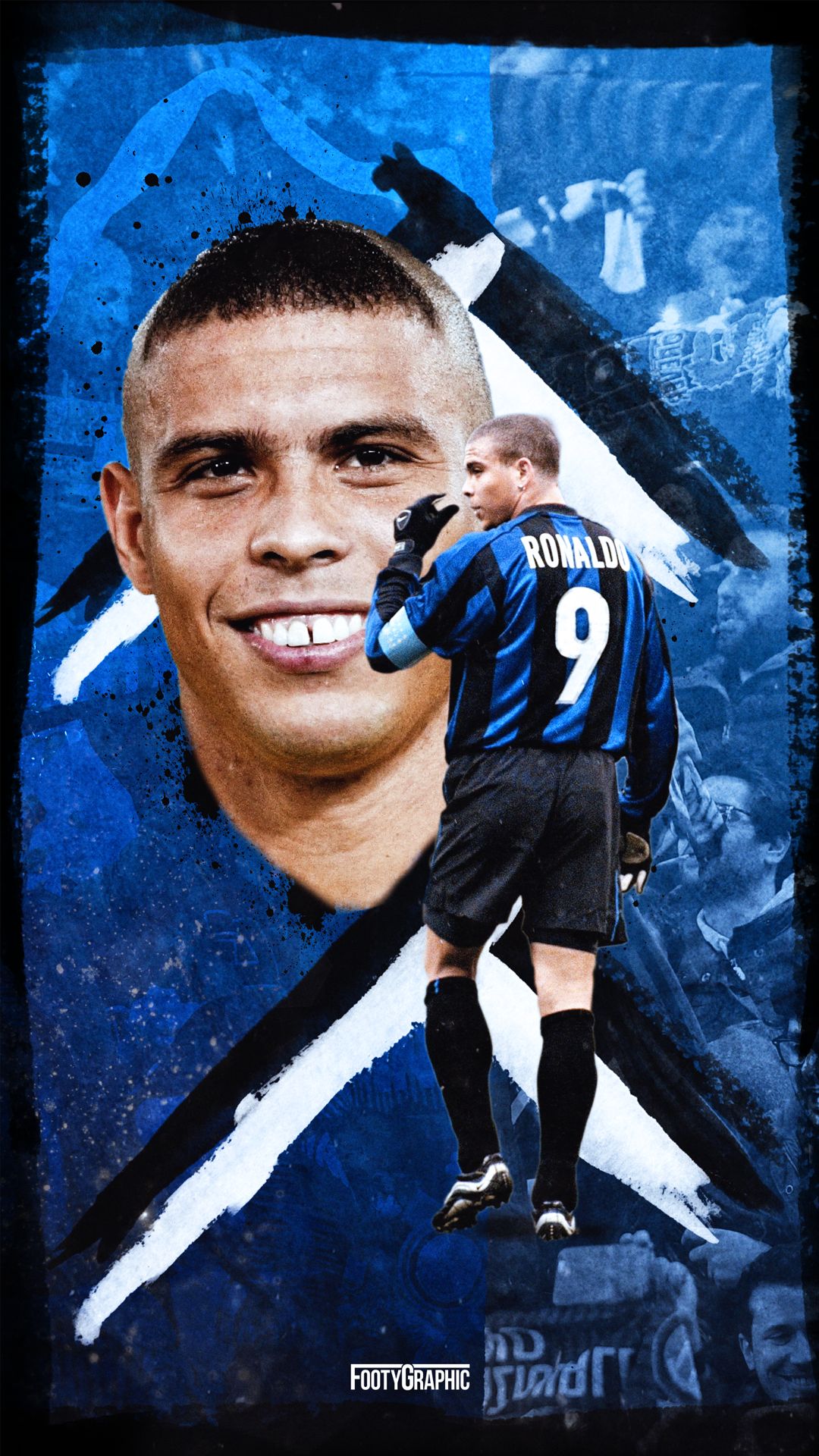 Descarga gratuita de fondo de pantalla para móvil de Fútbol, Deporte, Inter De Milán, Ronaldo Nazario.