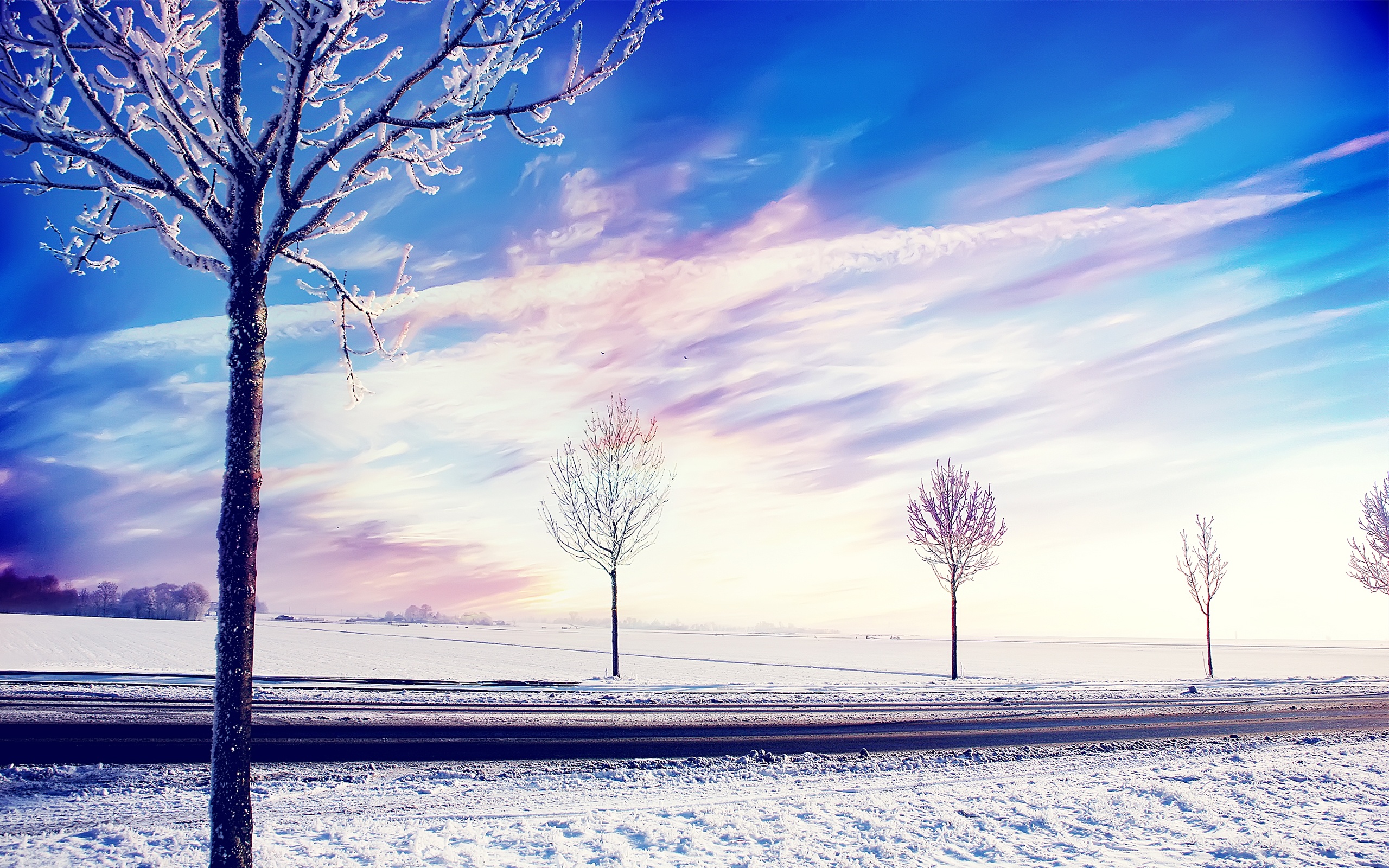 Laden Sie das Winter, Schnee, Erde/natur-Bild kostenlos auf Ihren PC-Desktop herunter