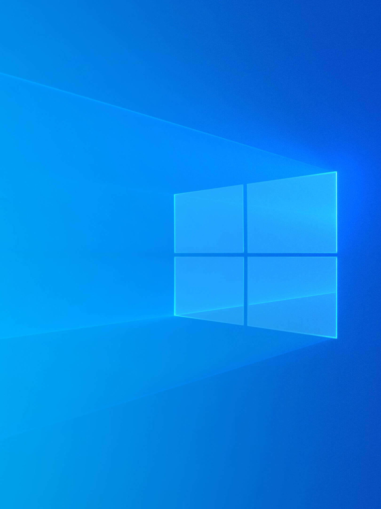 Скачать картинку Окна, Синий, Технологии, Майкрософт, Windows 10 в телефон бесплатно.