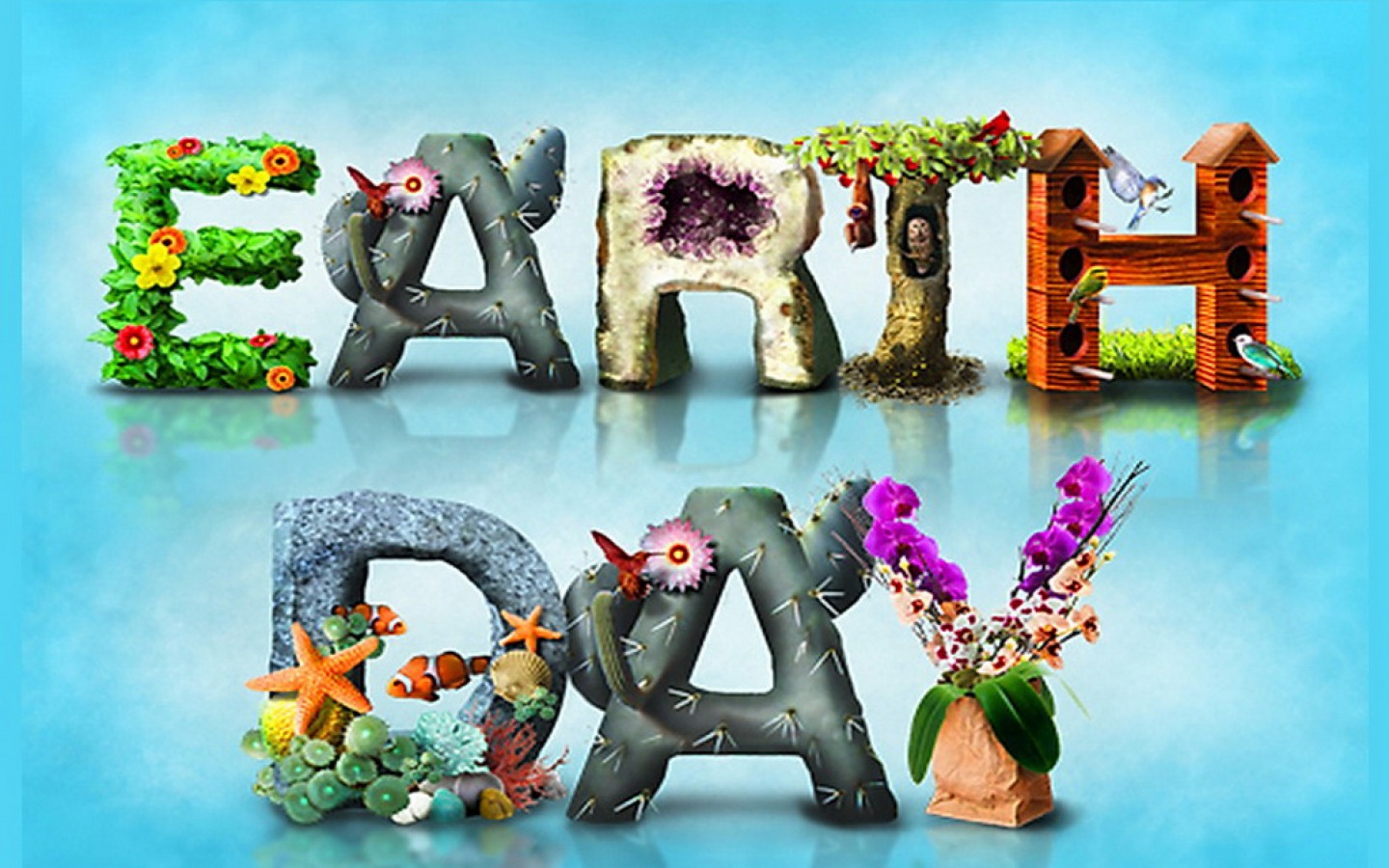 Free download wallpaper Holiday, Colorful, Earth Day on your PC desktop